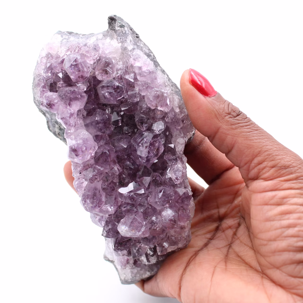 Amethyst crystals