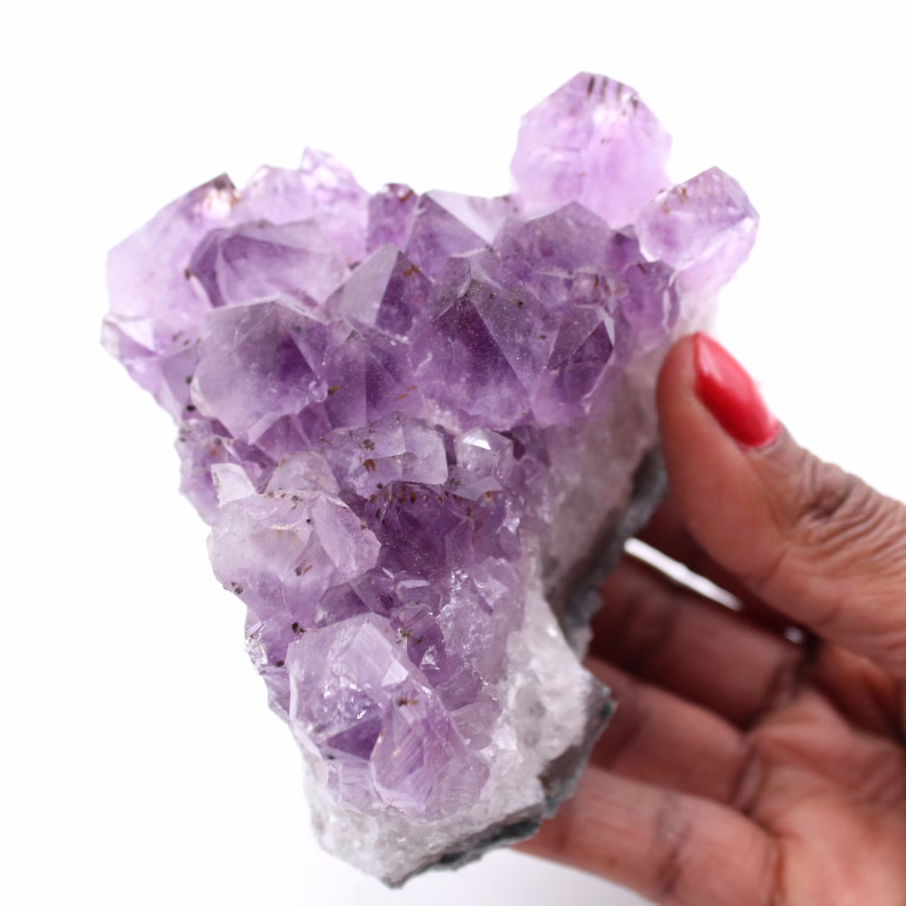 Amethyst crystals