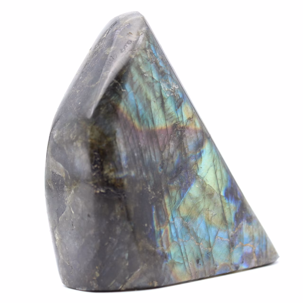 Polished labradorite for ornament