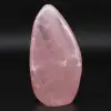 Free-form rose quartz - 0