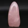 Free-form rose quartz - 0