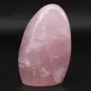 Free-form rose quartz - 0