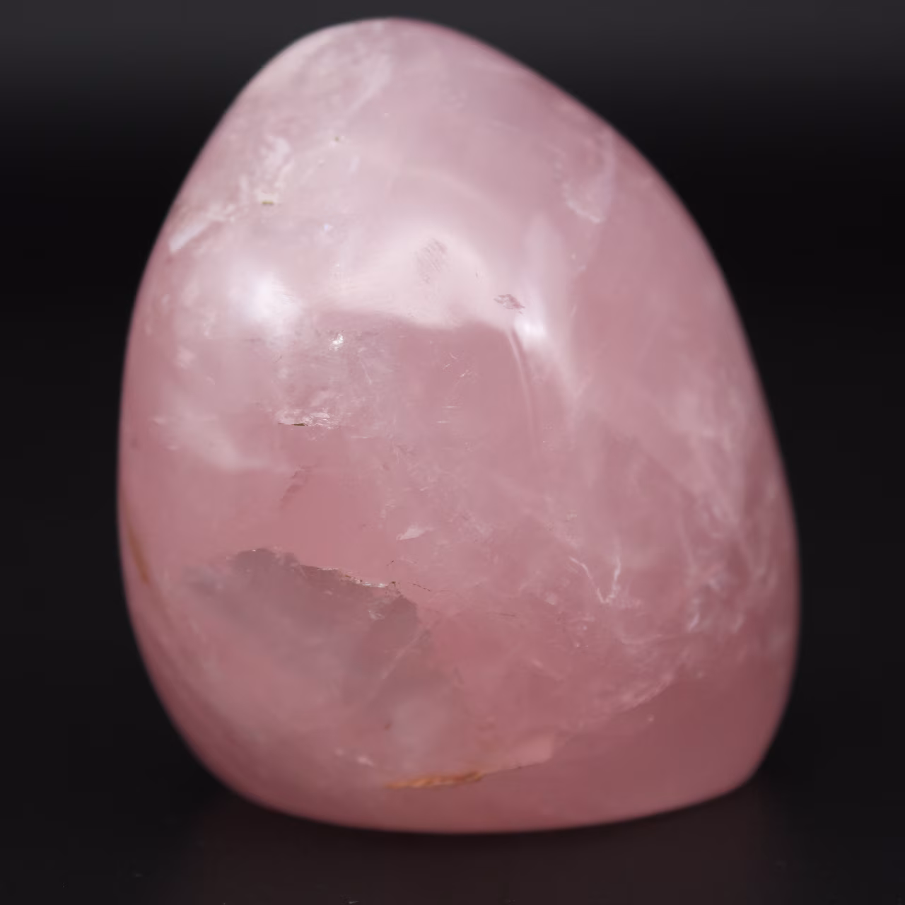 Rose quartz stone