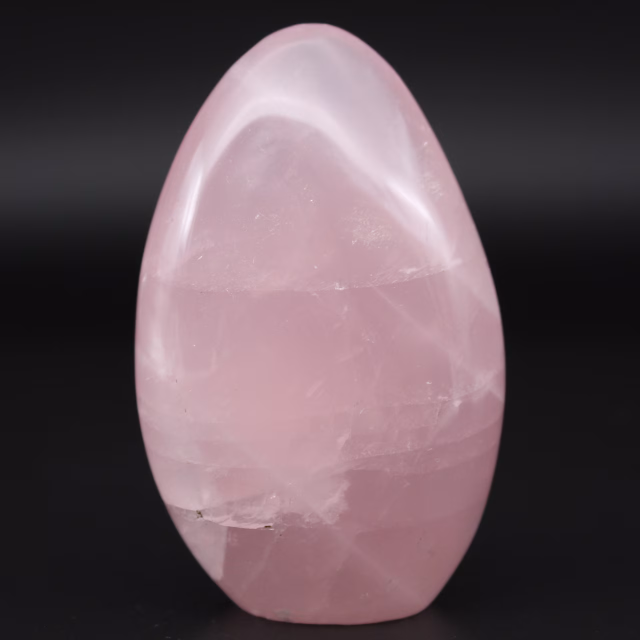 Rose quartz block