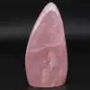 Free-form rose quartz - 0