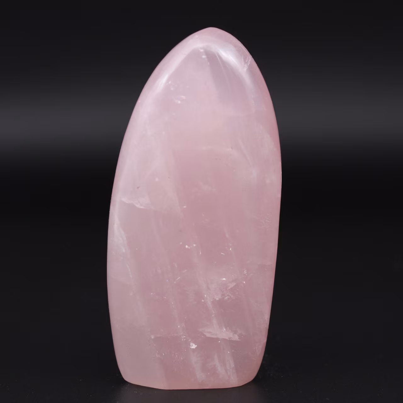 Rose quartz block