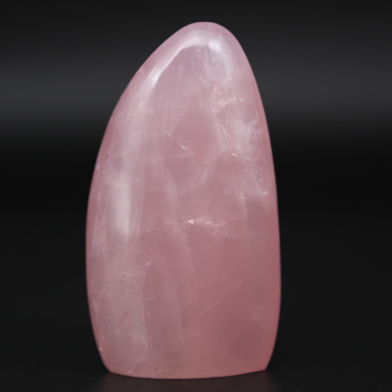 Rose quartz block