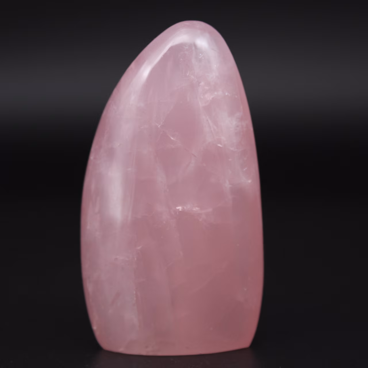 Rose quartz block