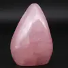Free-form rose quartz - 0