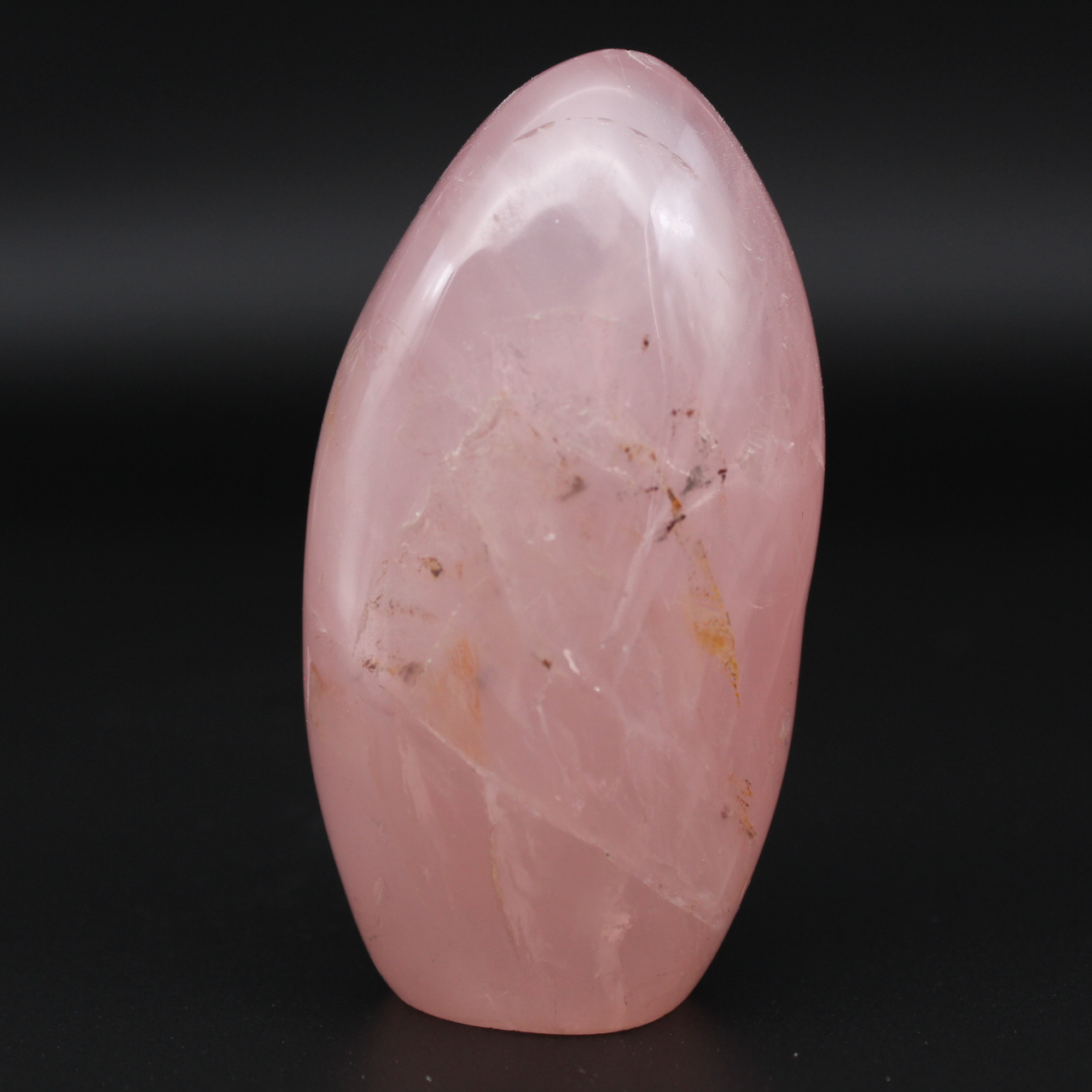 Rose quartz block