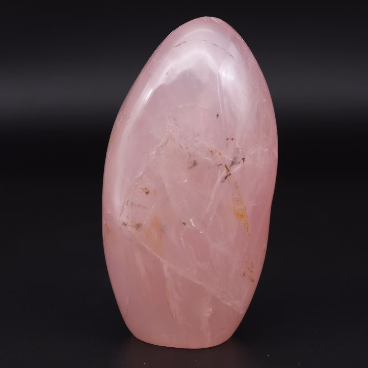Rose quartz block