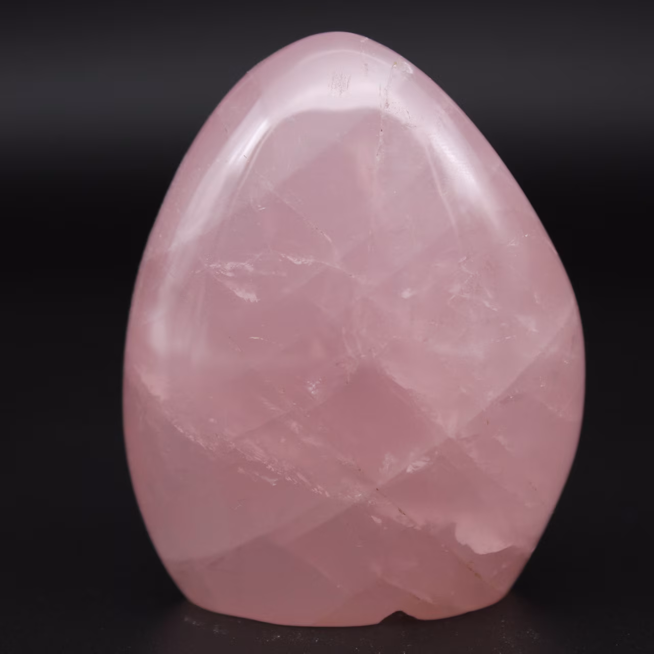 Rose quartz block