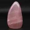 Free-form rose quartz - 0