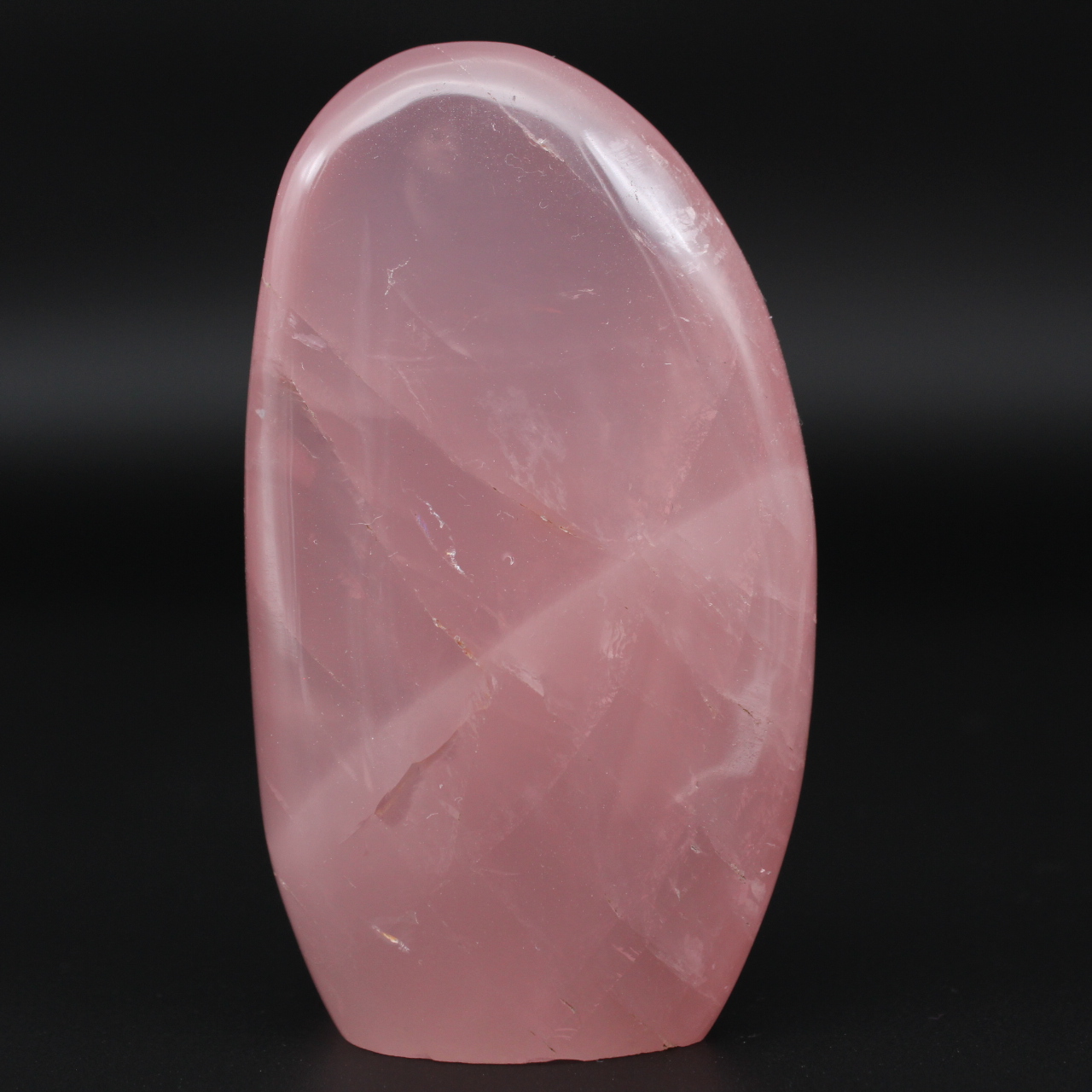 Rose quartz block