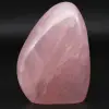 Free-form rose quartz - 0