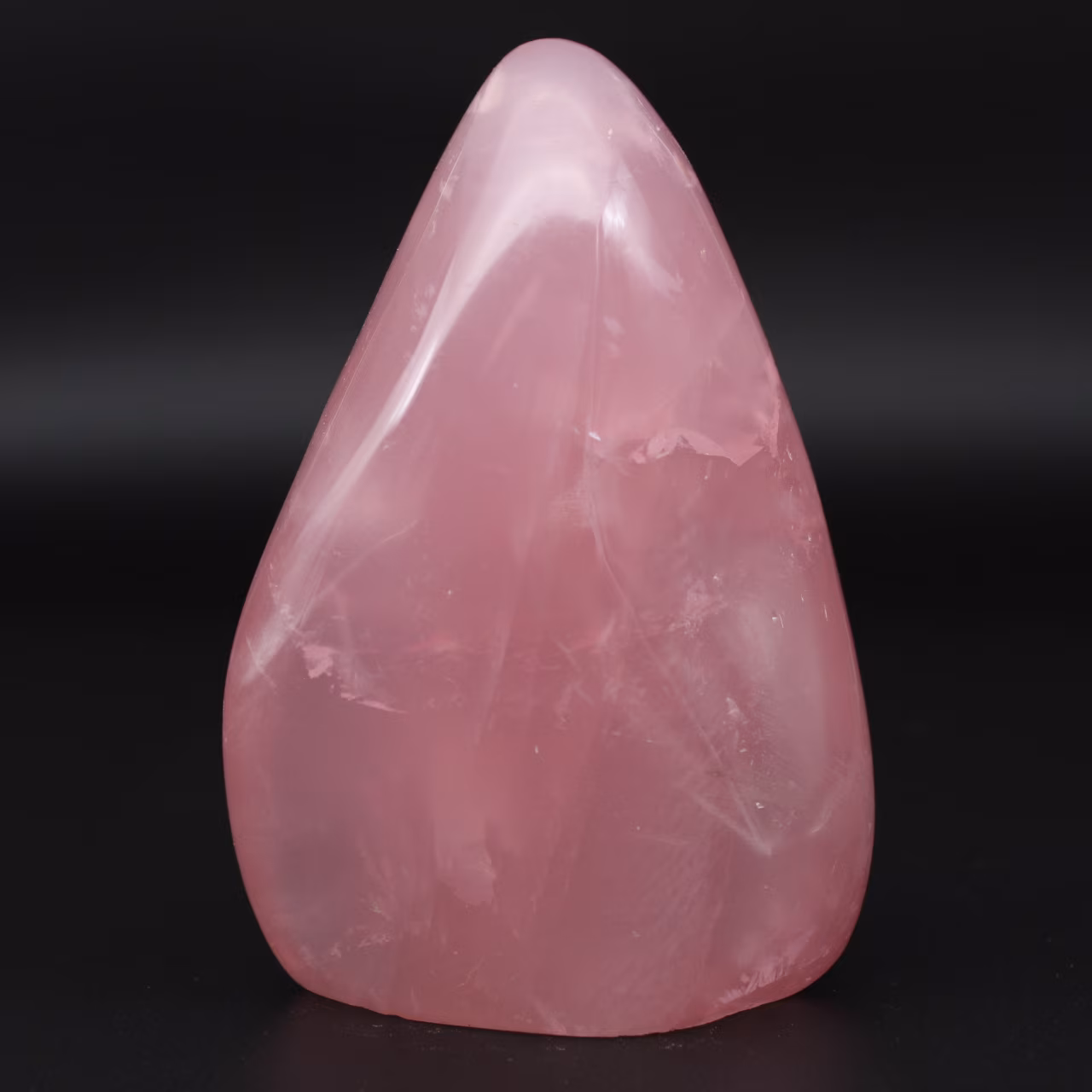Rose quartz block