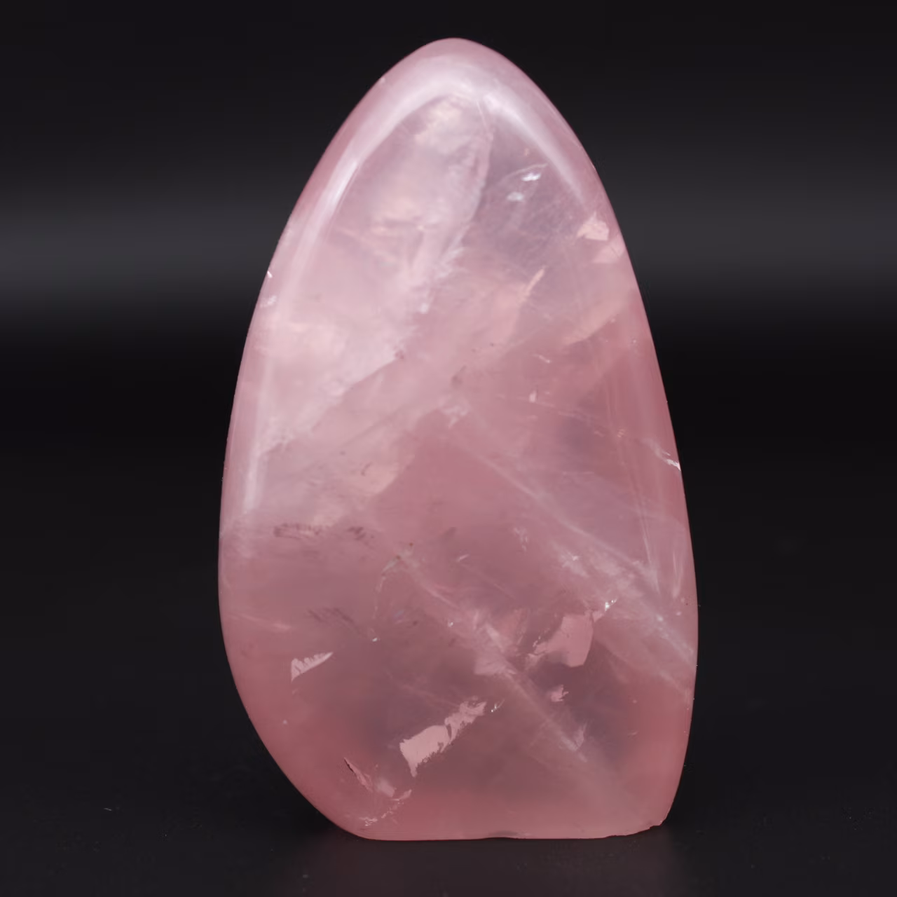 Rose quartz block