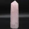 Rose quartz prism - 0