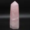 Rose quartz prism - 0