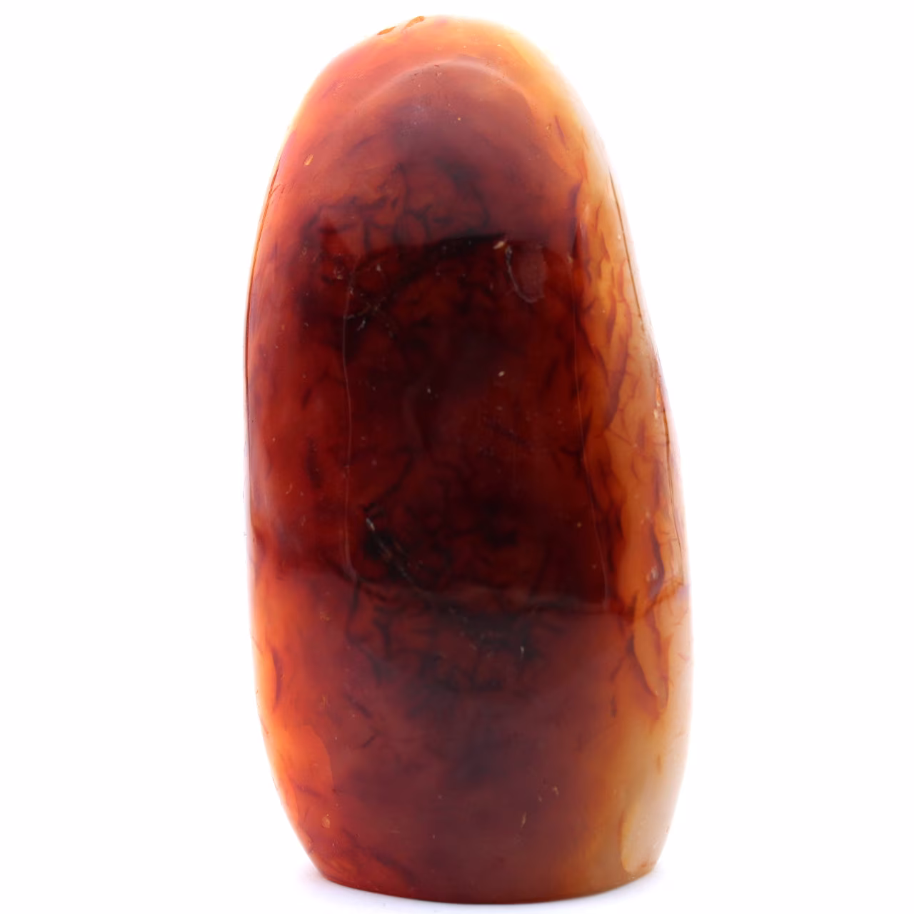 Polished carnelian from Madagascar
