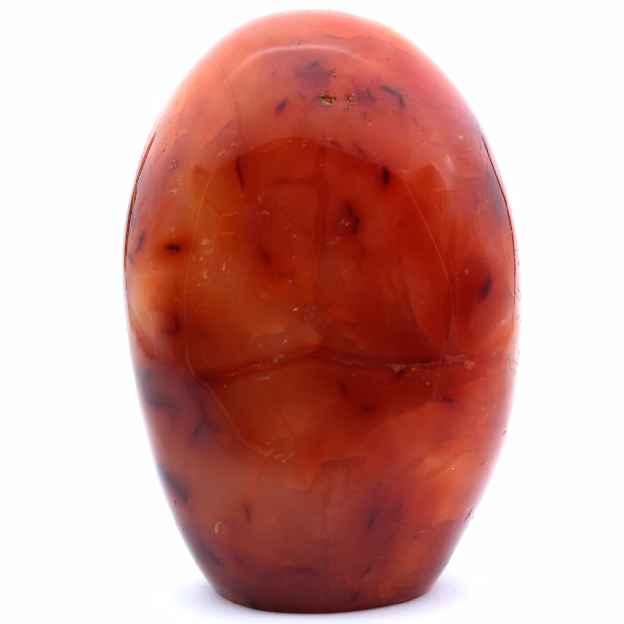 Polished carnelian from Madagascar