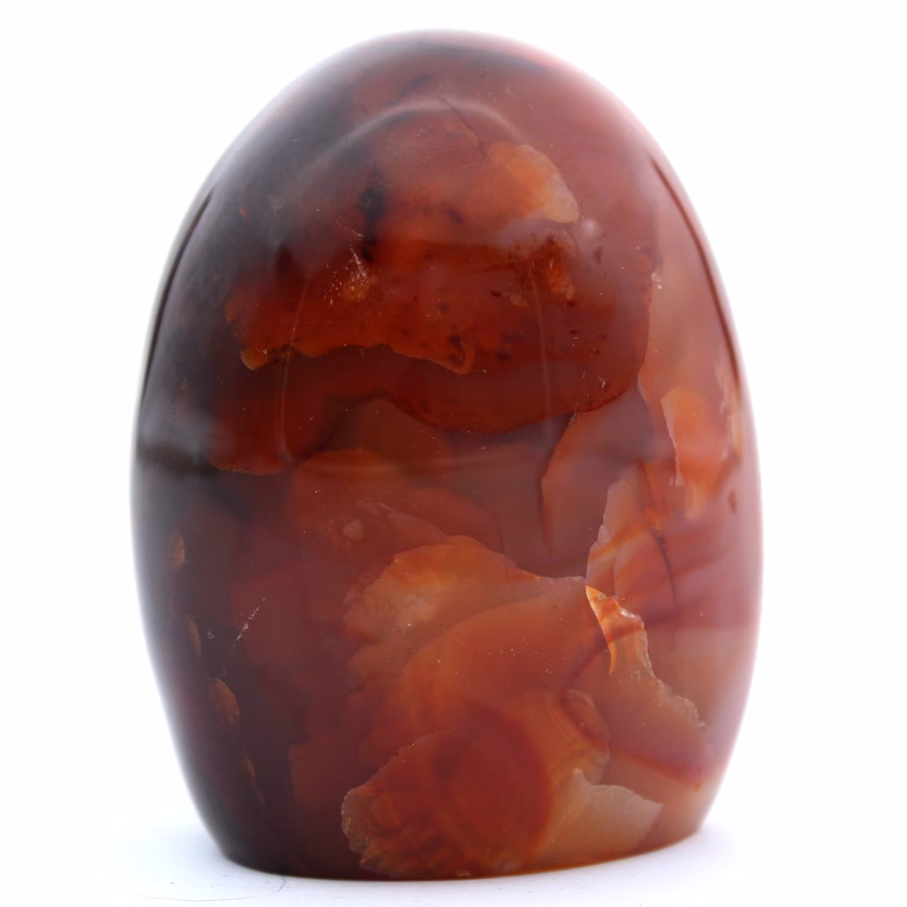 Polished carnelian