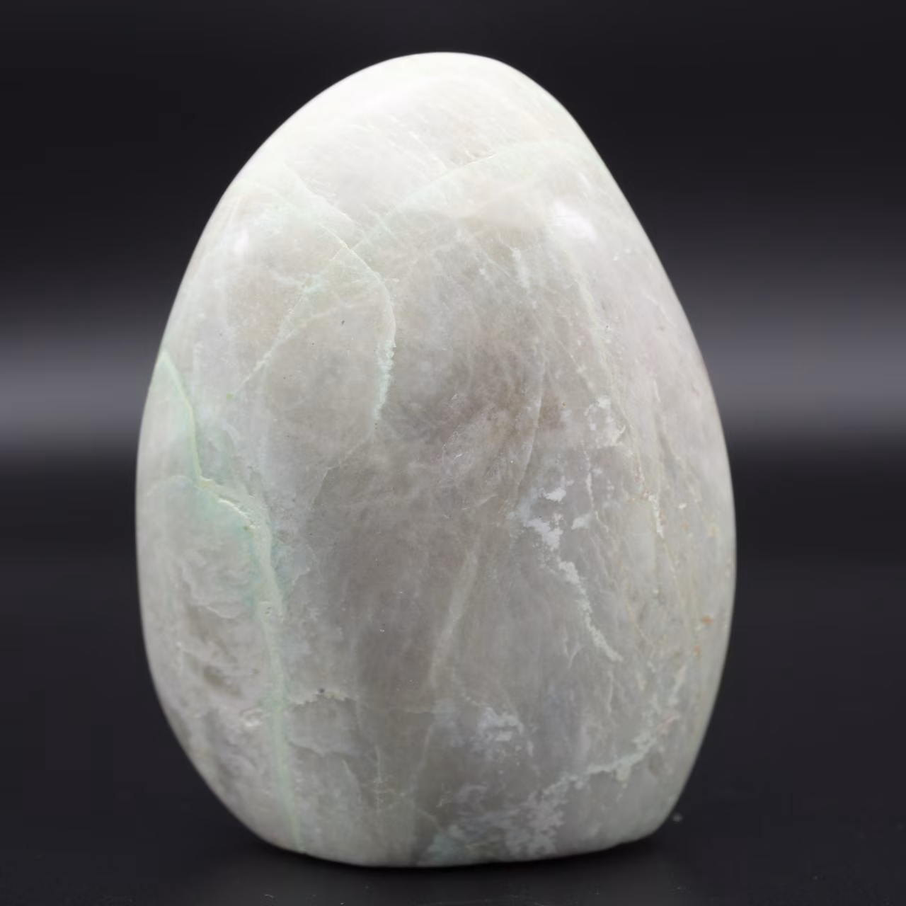 Polished garnierite from Madagascar