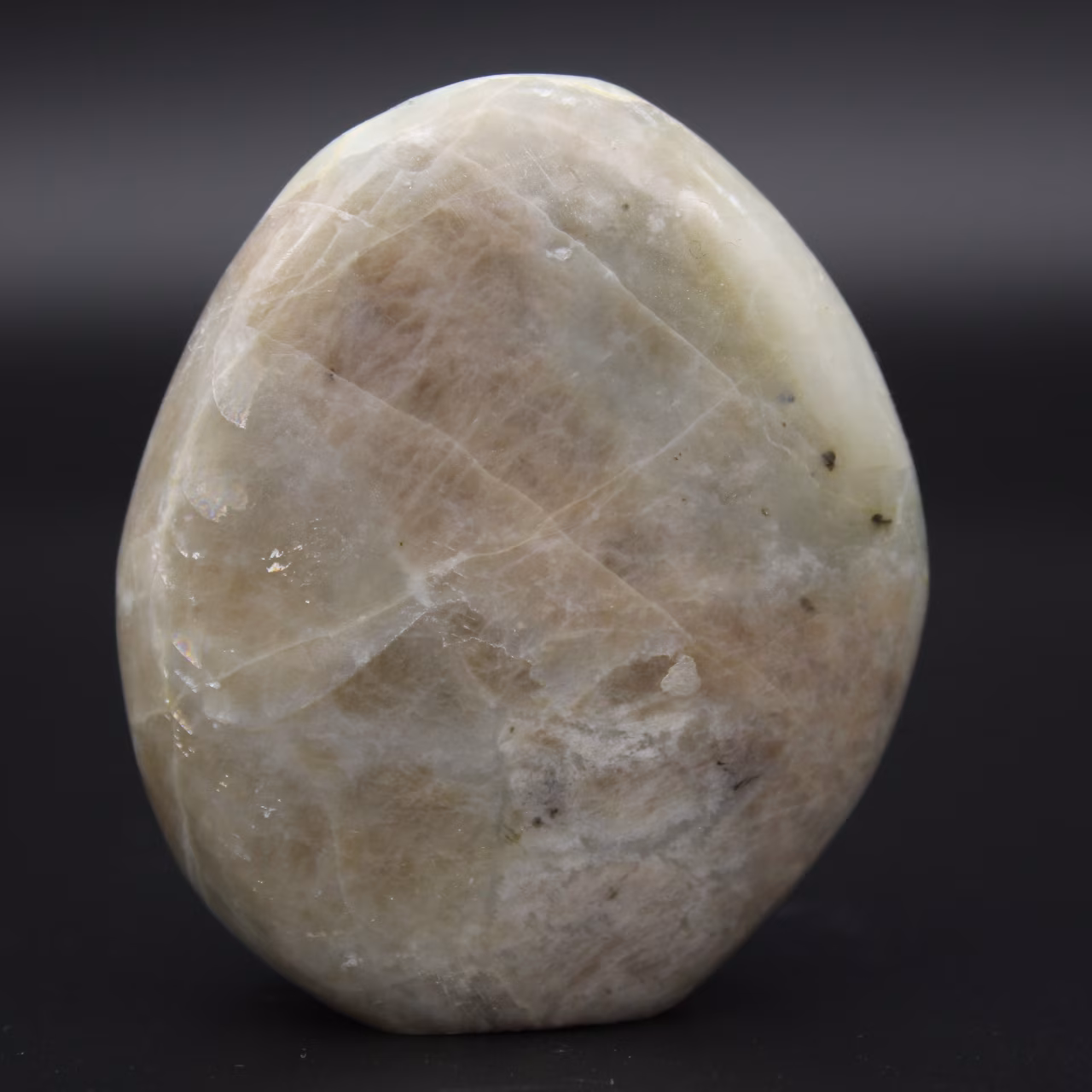 Polished garnierite rock