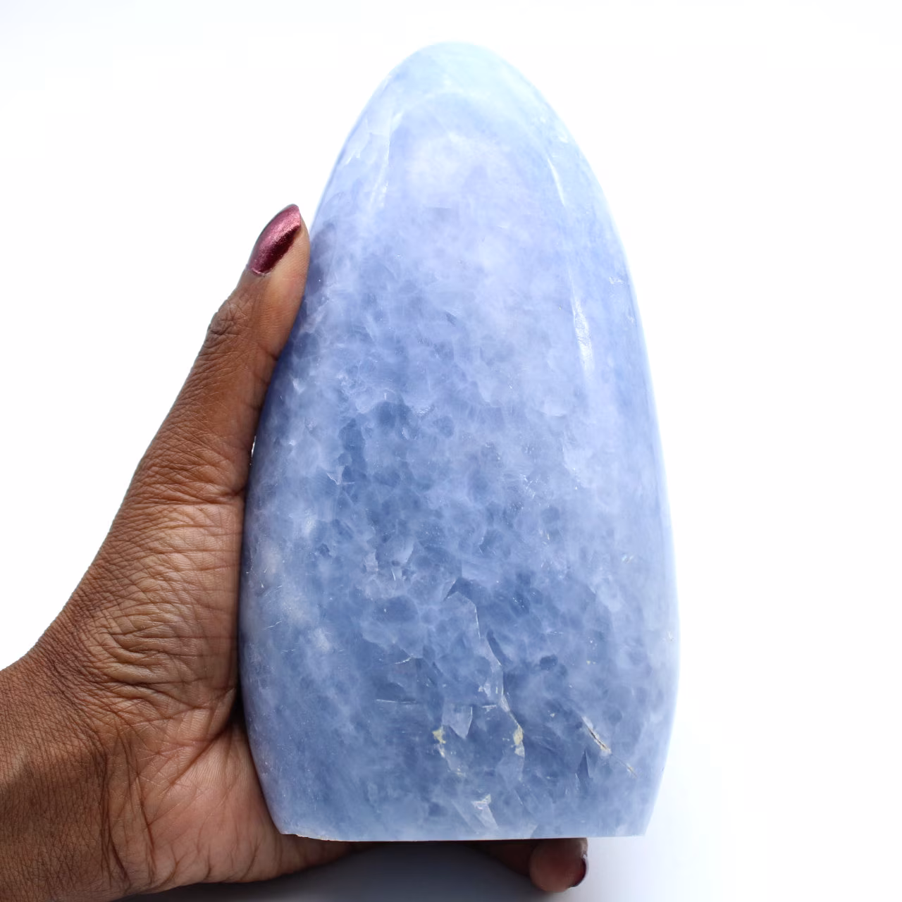 Blue Calcite from Madagascar
