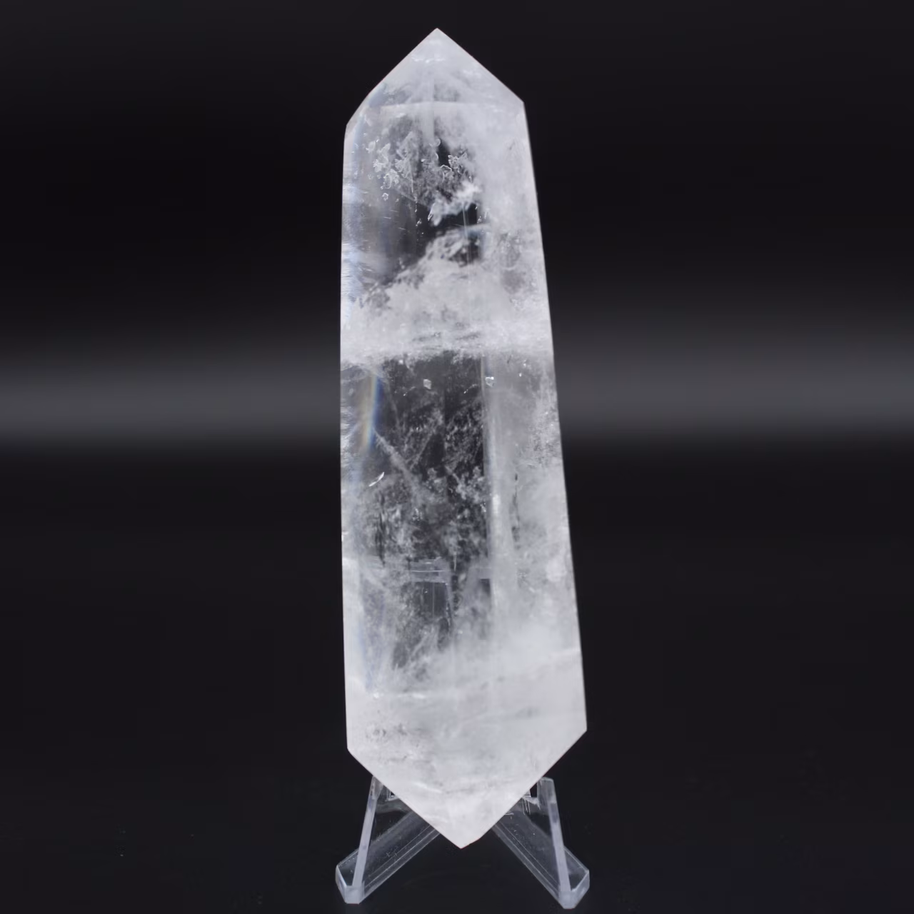 Rock crystal prism