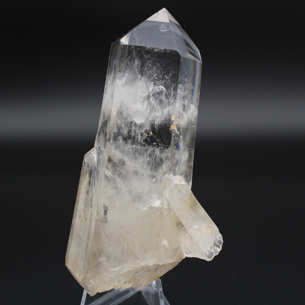 Rock crystal prism