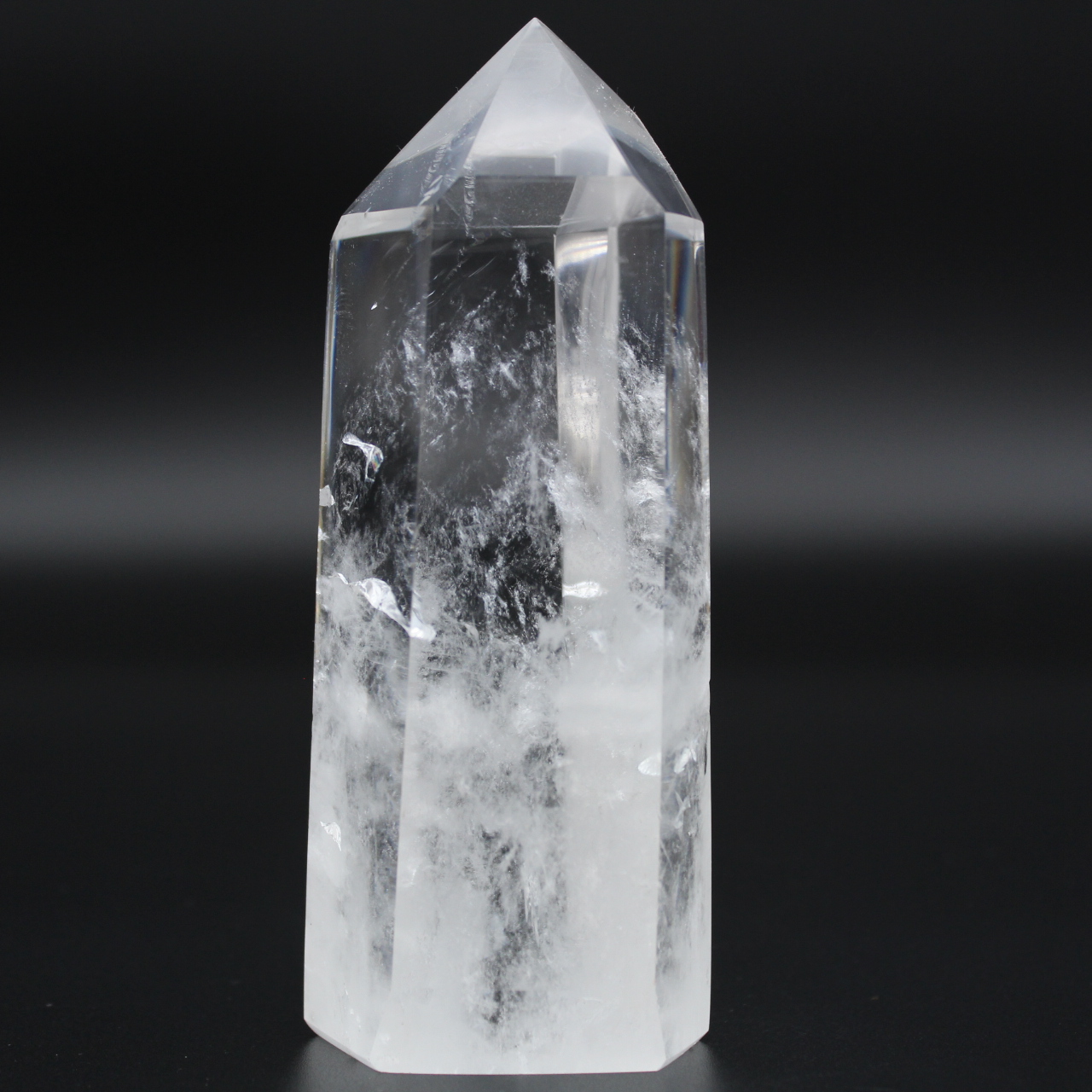 Rock crystal prism