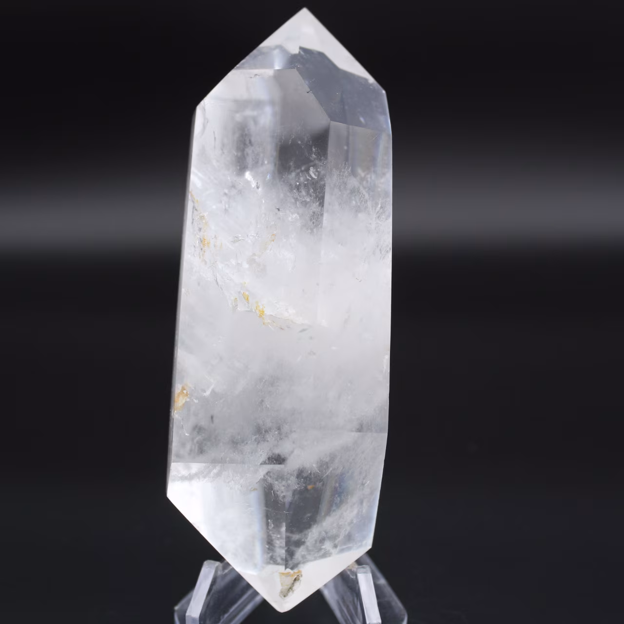 Rock crystal prism