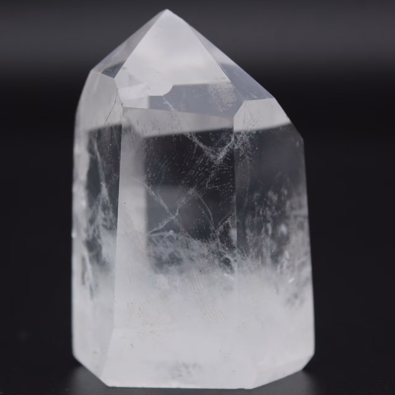 Rock crystal prism