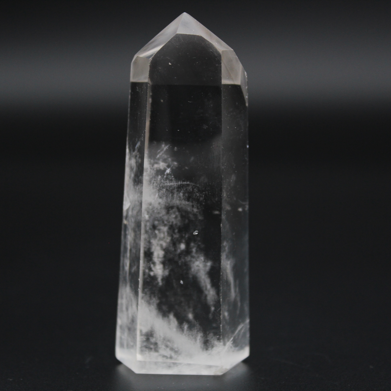 Rock crystal prism
