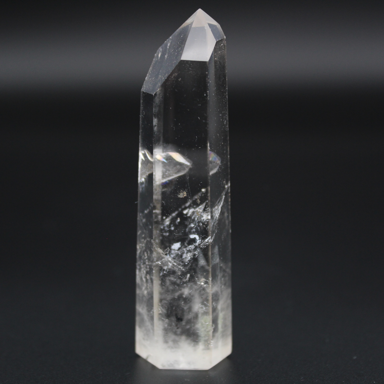 Rock crystal prism