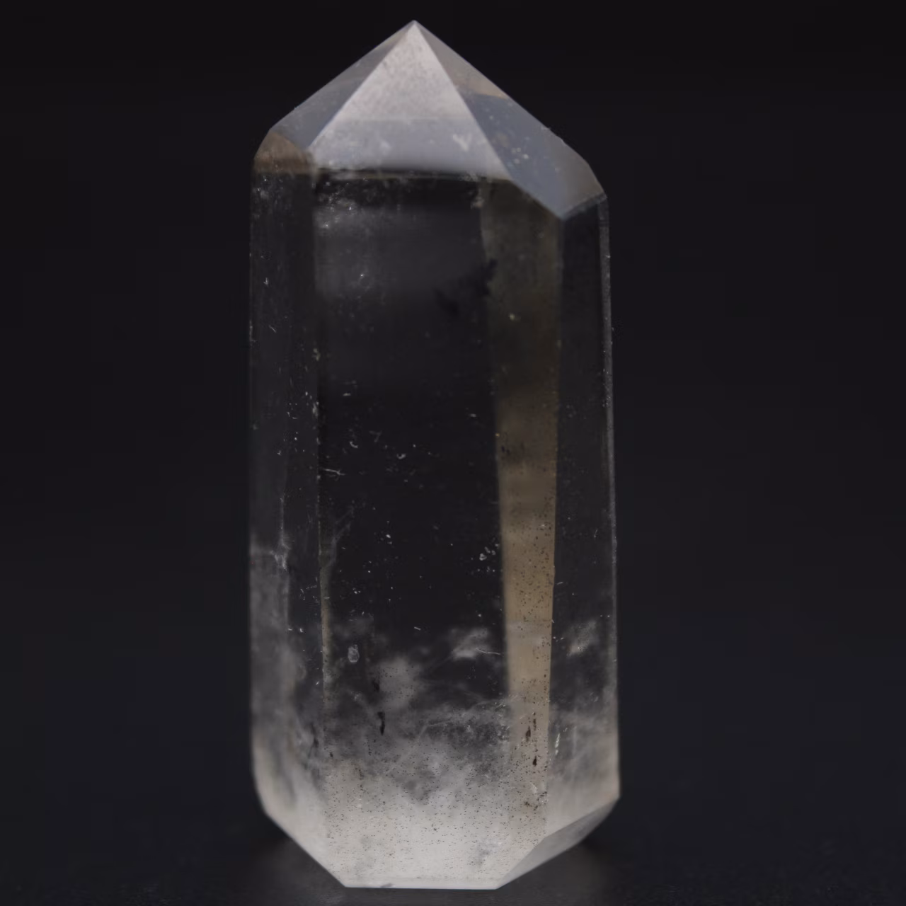 Rock crystal prism