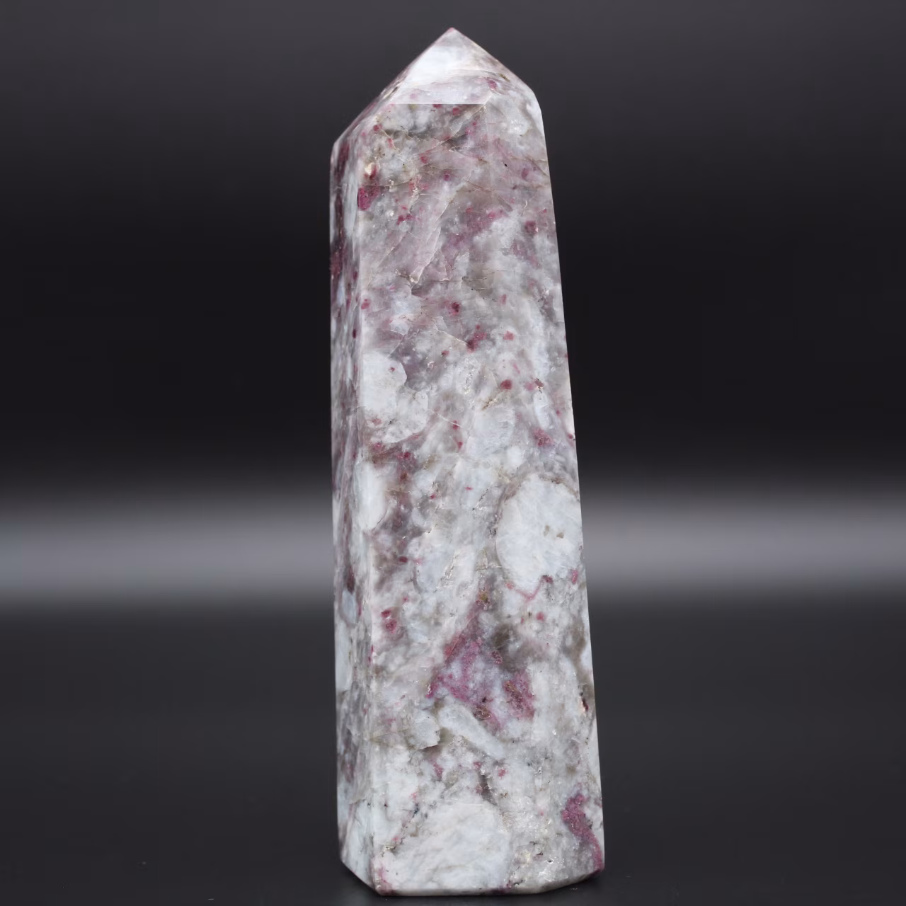 Lepidolite prism