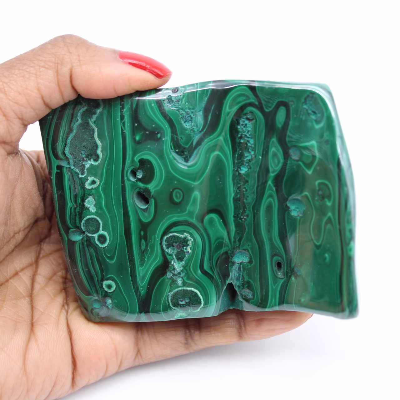 Malachite for decoration