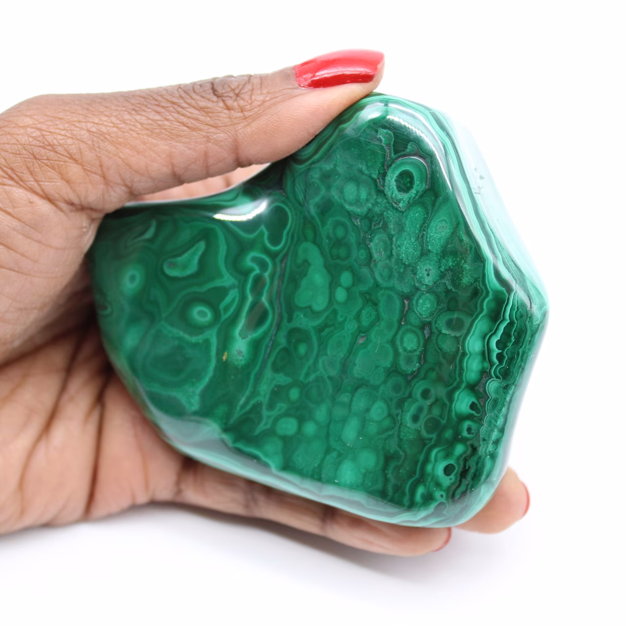 Natural malachite