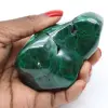 Polished malachite - 0