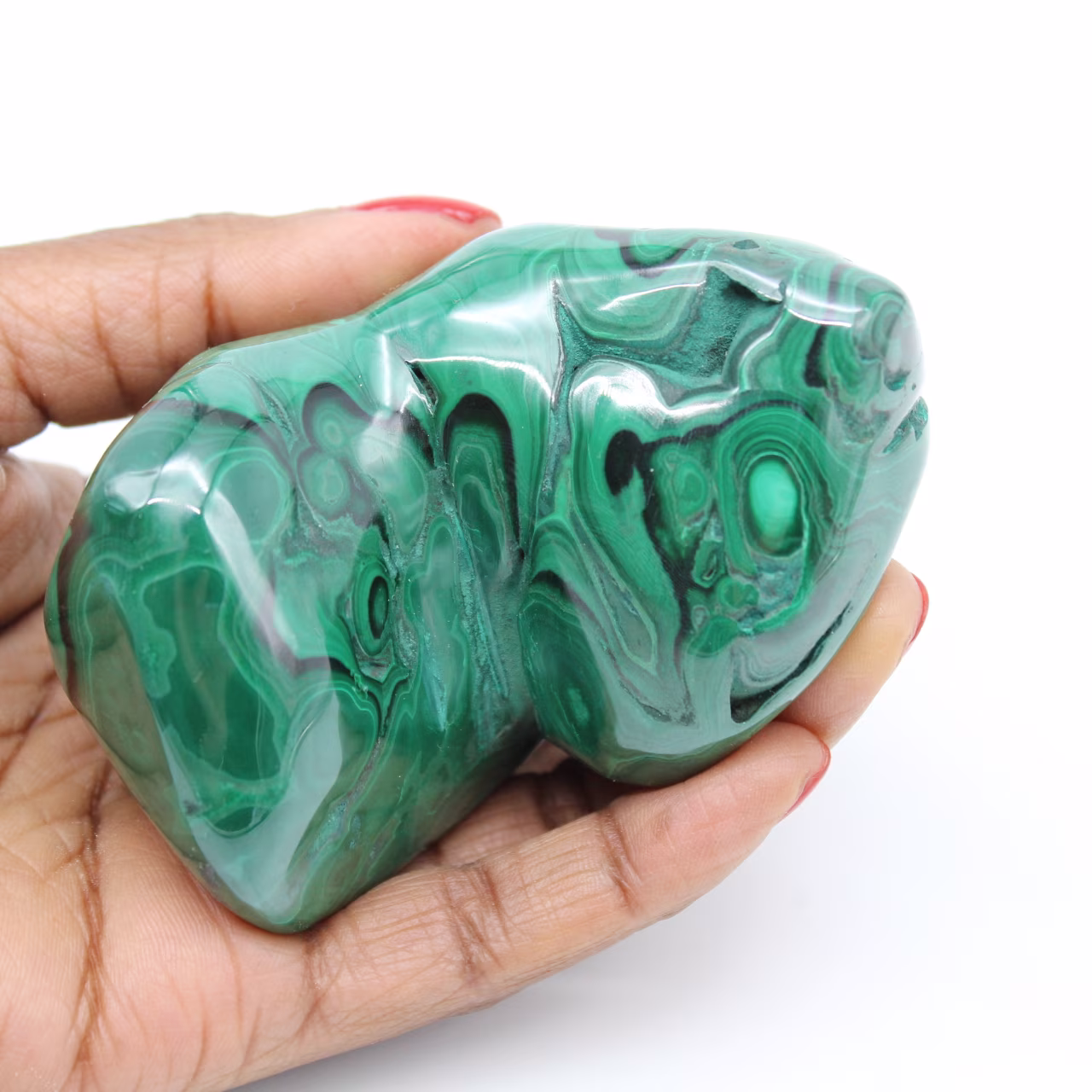 Polished Malachite Stone