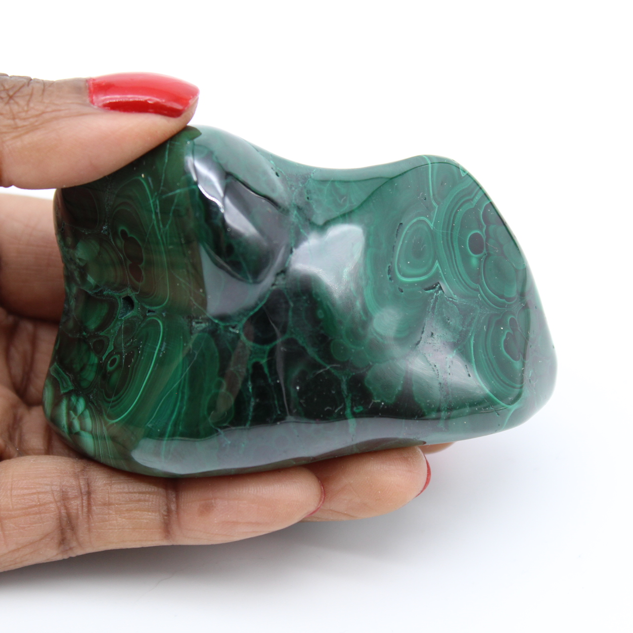 Malachite ornamental stone