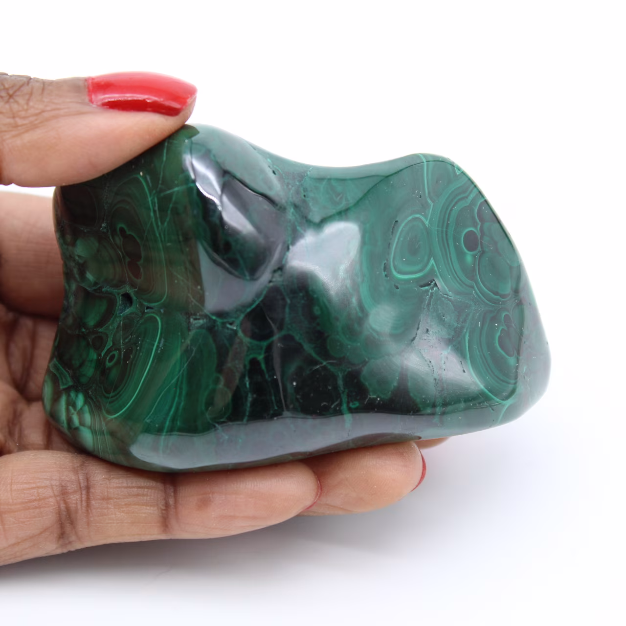 Malachite ornamental stone