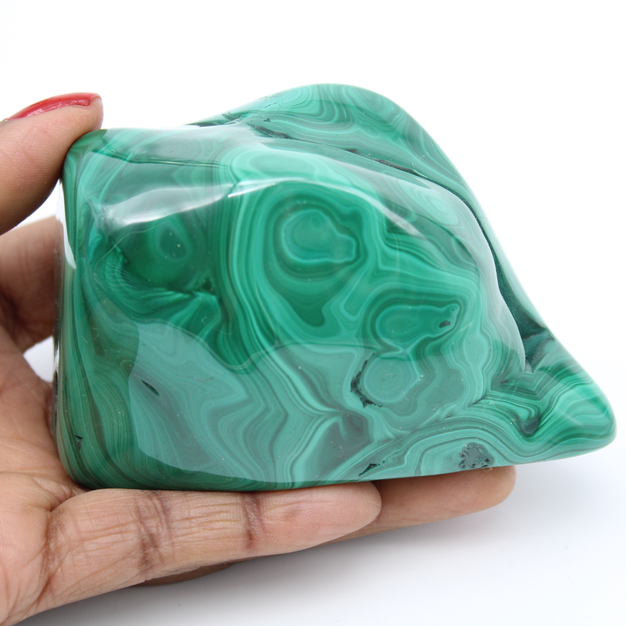 Natural malachite