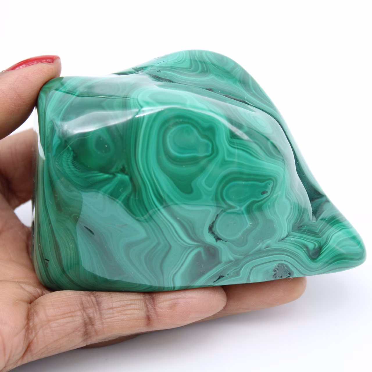 Natural malachite