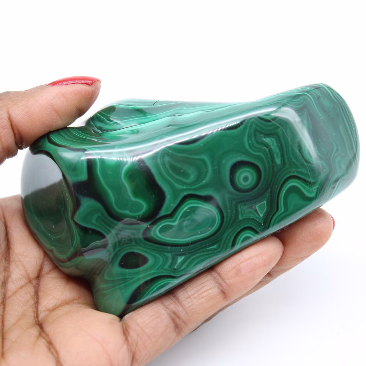 Polished Malachite Stone
