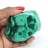 Polished natural malachite - 0