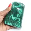 Polished malachite - 0