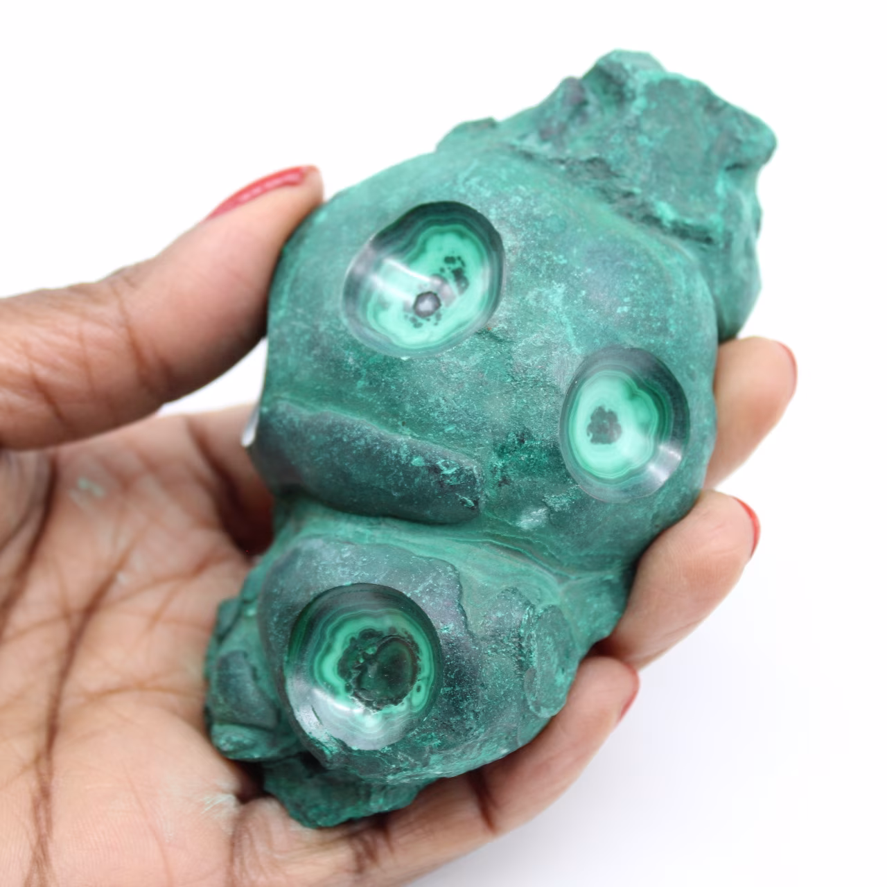 Malachite ornamental stone